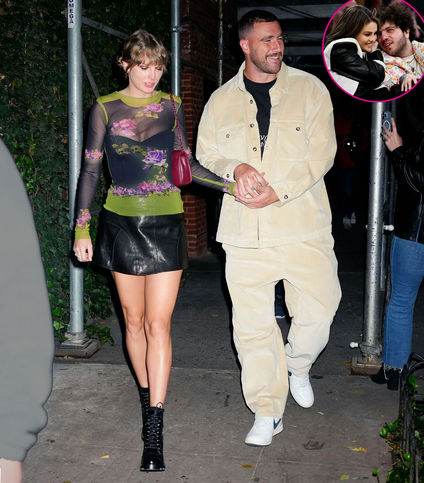 Travis Kelce Supports Taylor Swift's BFF Selena Gomez, Benny Blanco | Us  Weekly