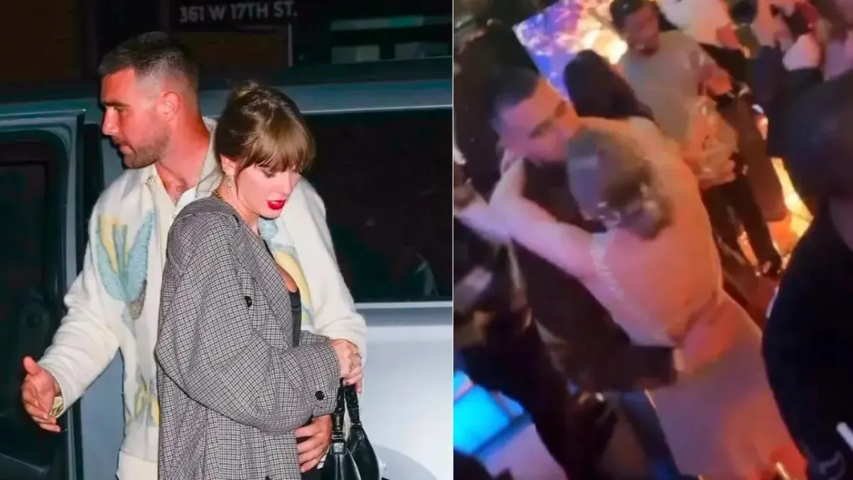 Taylor Swift and Travis Kelce