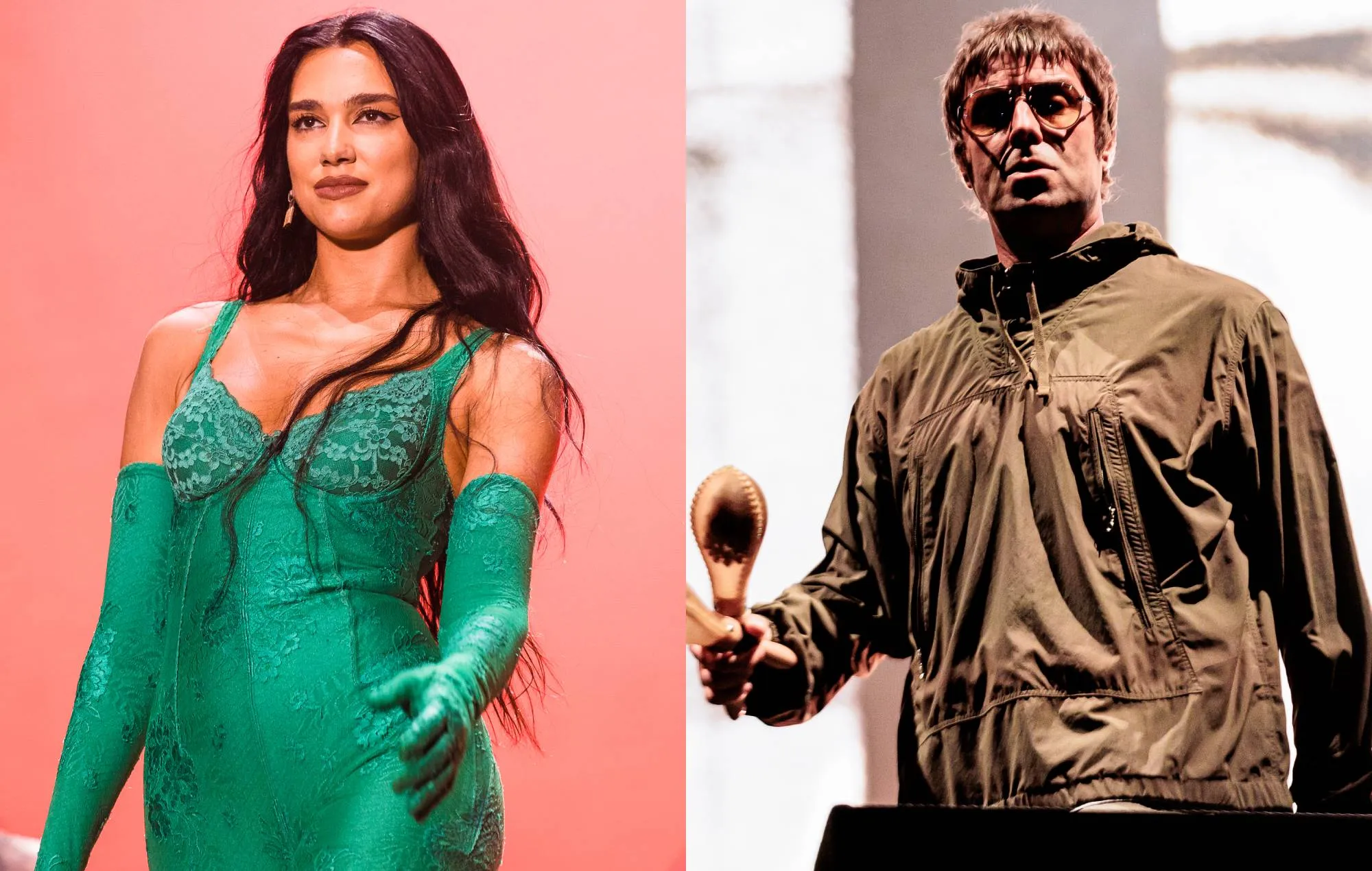 Dua Lipa Liam Gallagher