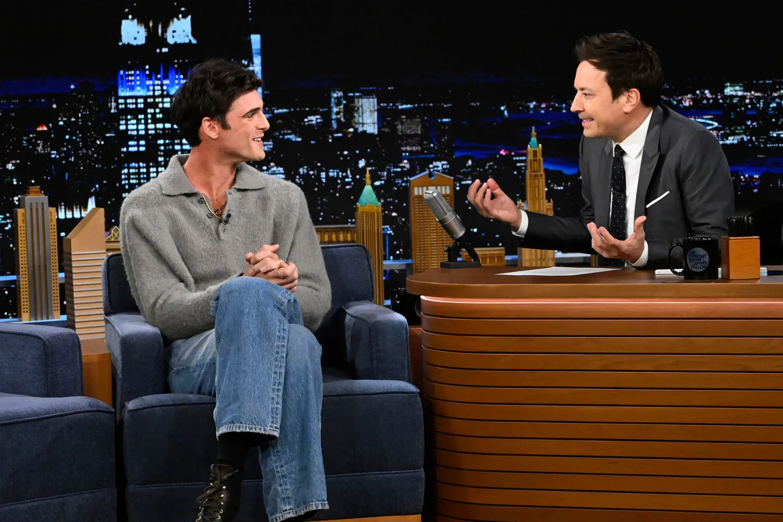 Jacob Elordi Jimmy Fallon
