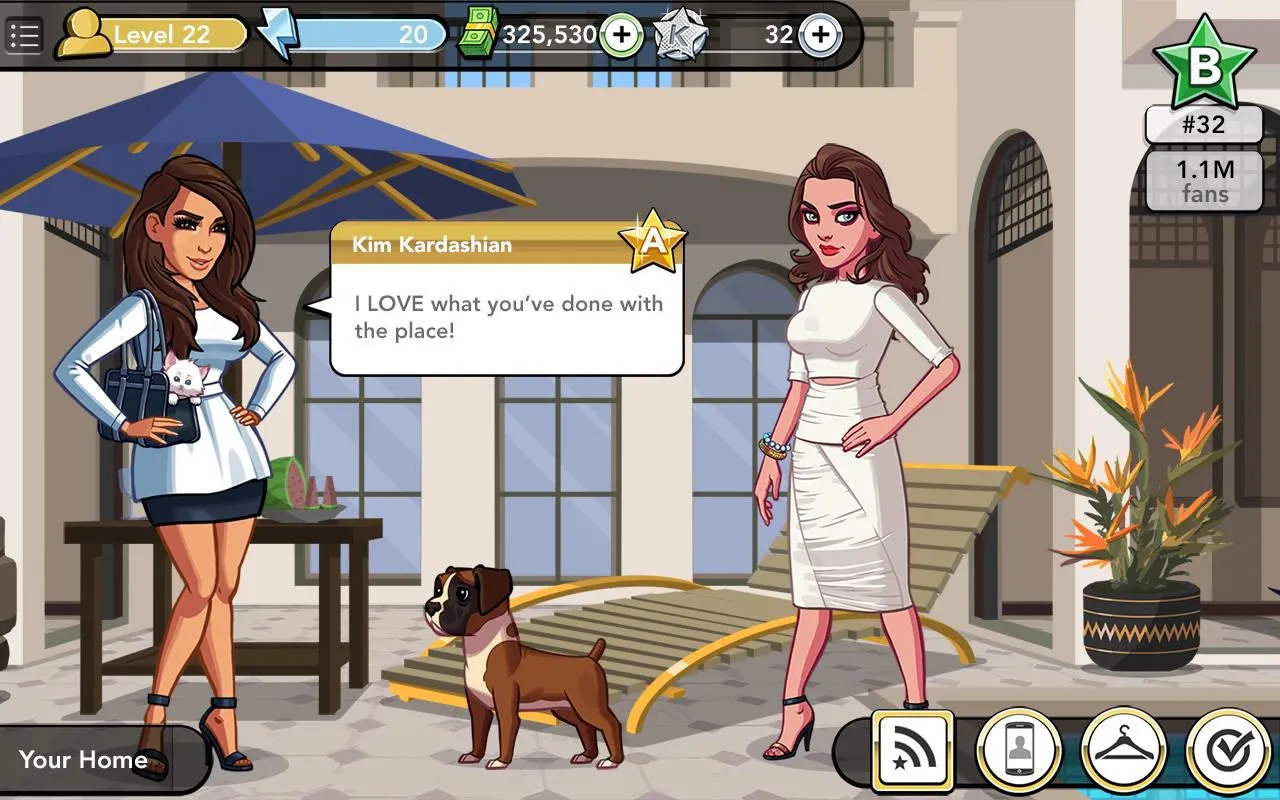 Kim Kardashian mobile game