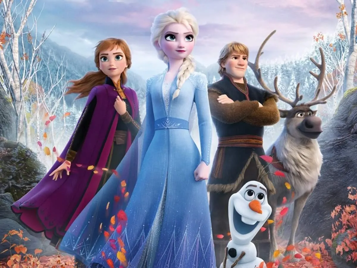 Frozen animated movie