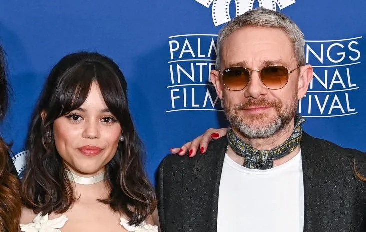 Jenna Ortega Martin Freeman