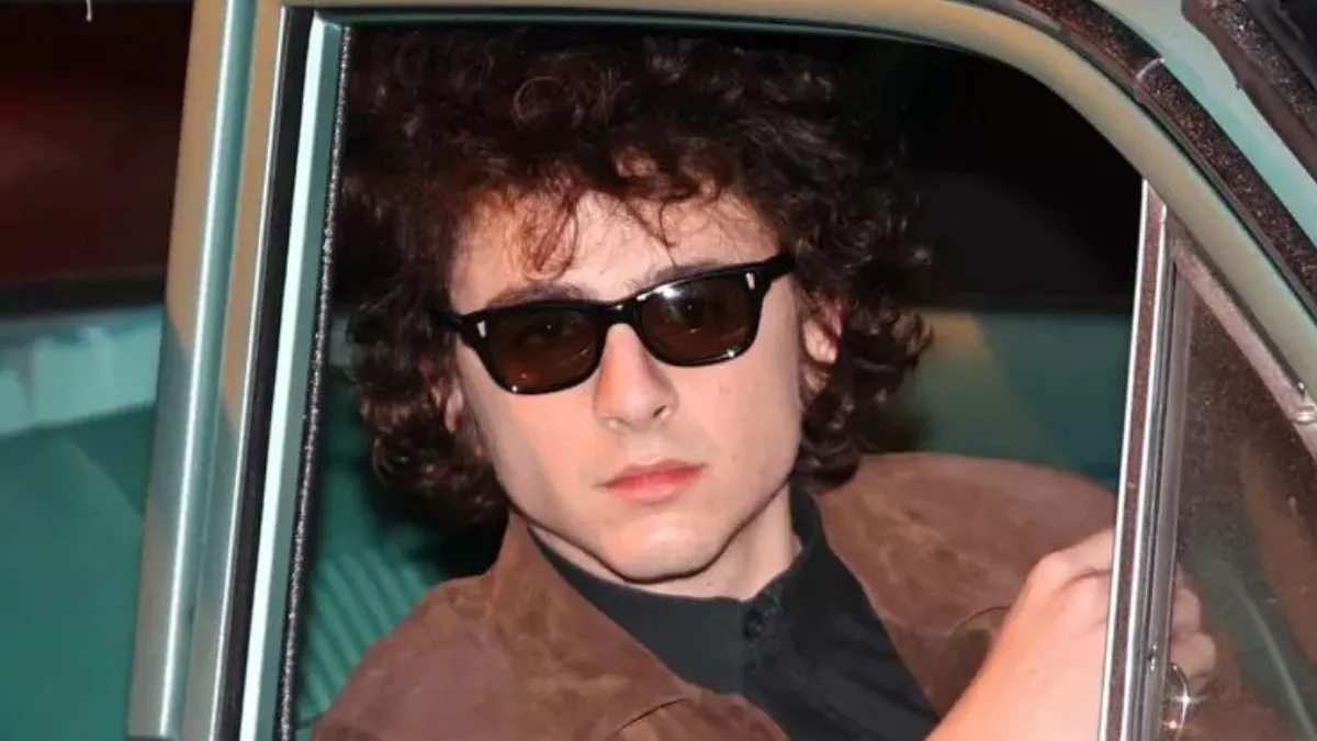 Timoth&eacute;e Chalamet Bob Dylan