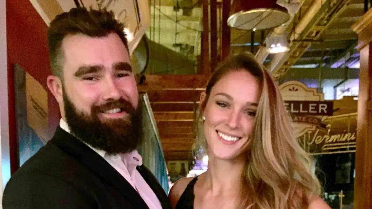 Jason and Kylie Kelce