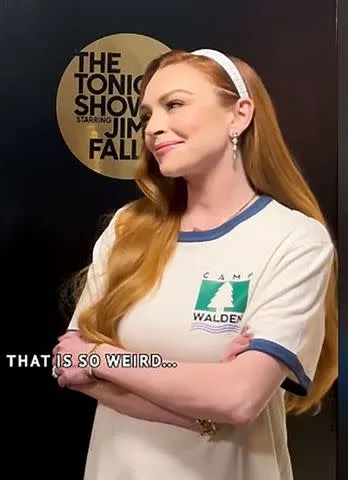 Lindsay Lohan Tonight Show