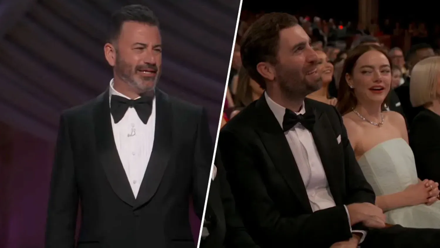 Emma Stone Jimmy Kimmel Oscars 