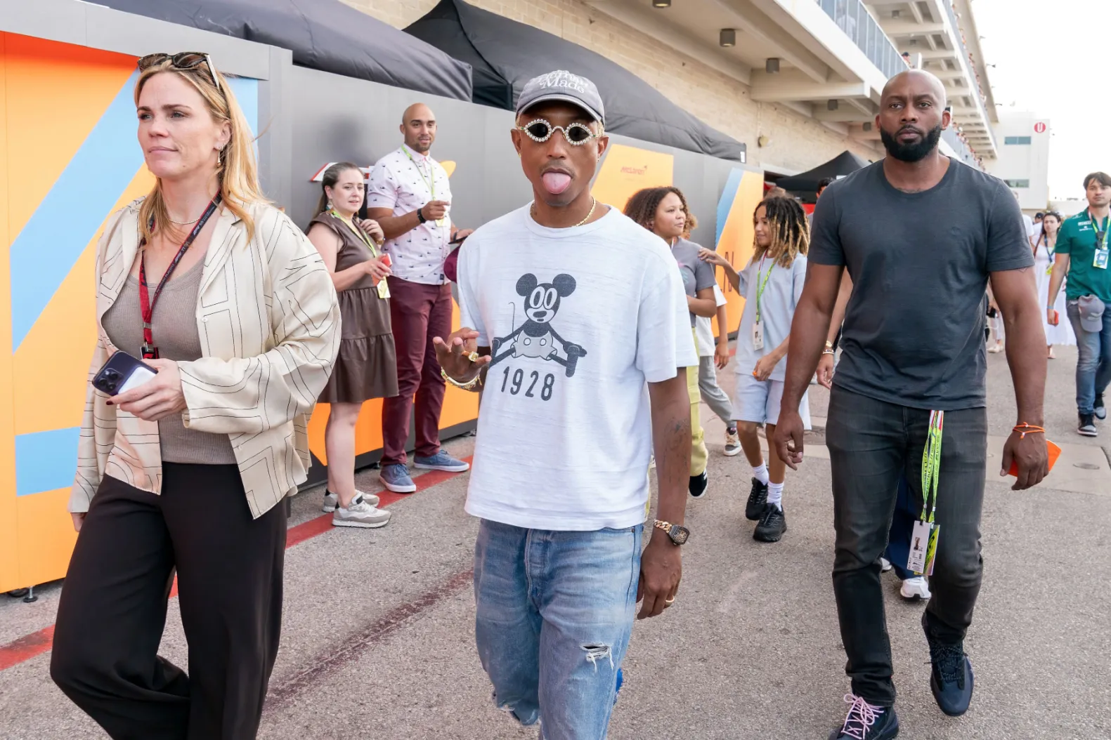 Pharrell Williams Saudi Arabian Grand Prix