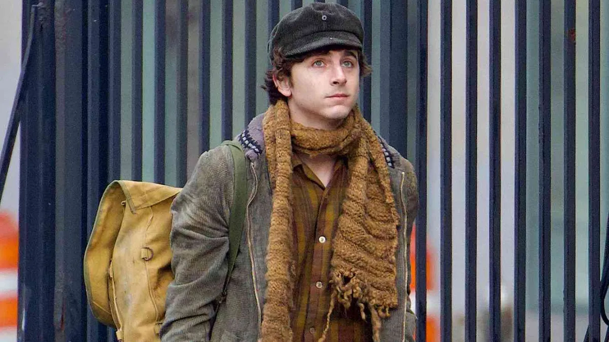 Timothée Chalamet Bob Dylan Biopic