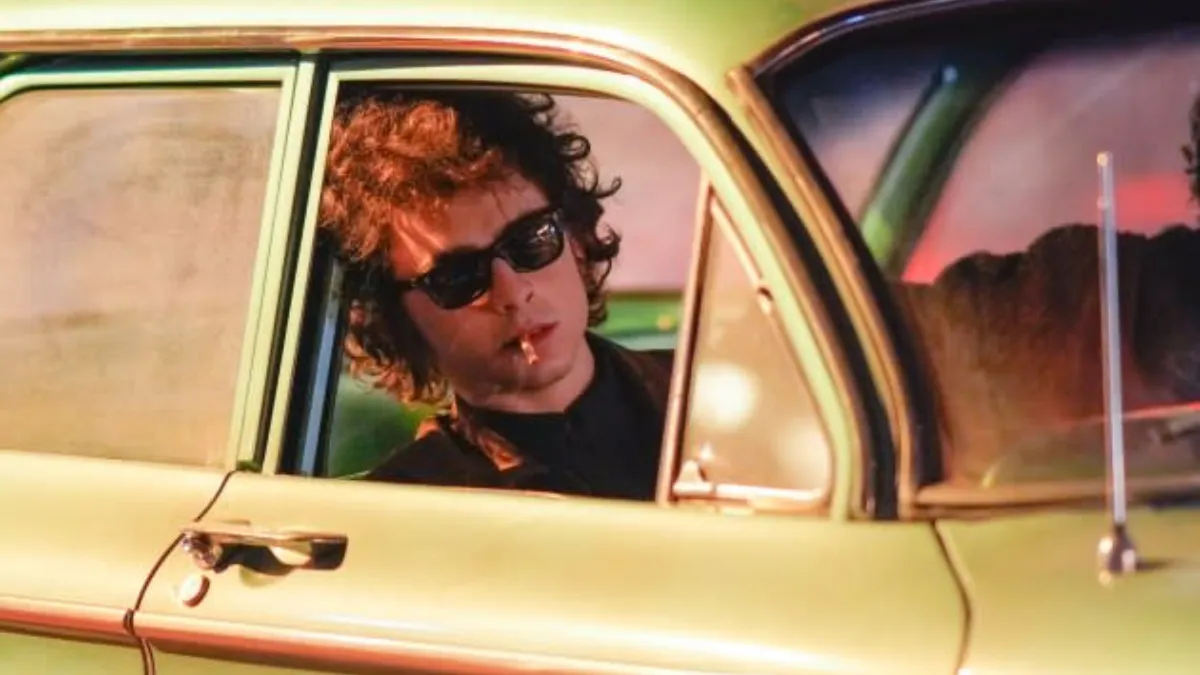 Timoth&eacute;e Chalamet Bob Dylan