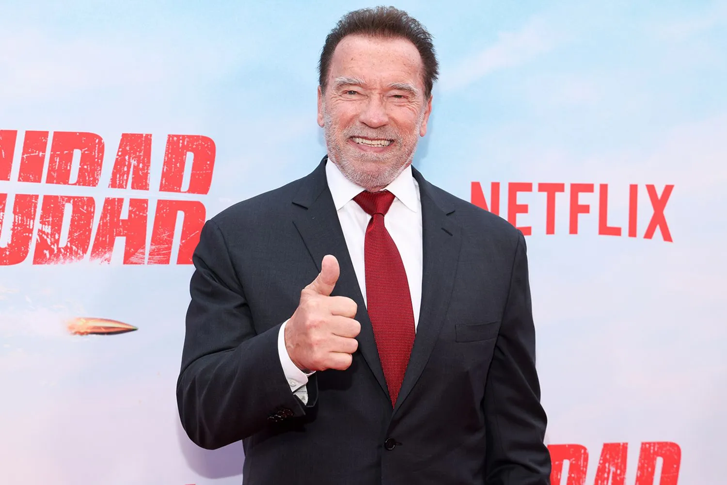 Arnold Schwarzenegger Terminator Filming