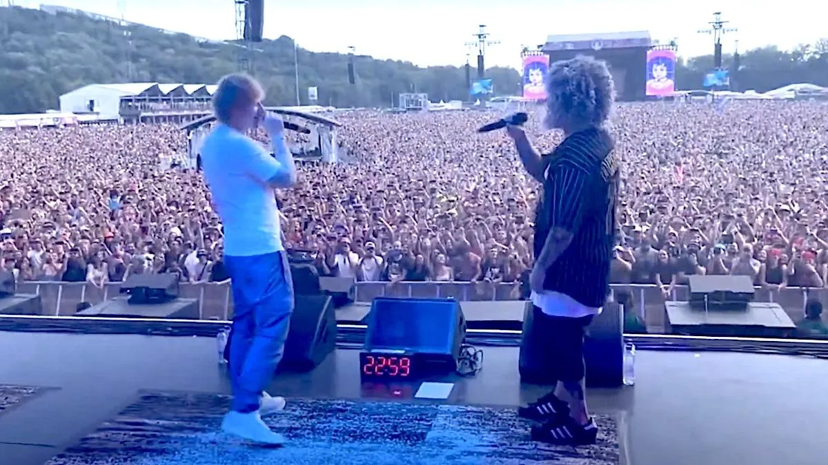 Limp Bizkit collaborated with Ed Sheeran at Pinkpop Festival 2024