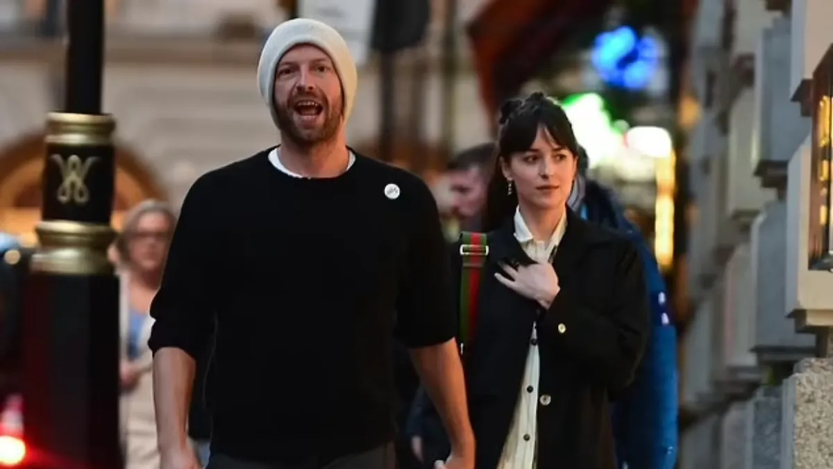 Dakota Johnson Chris Martin