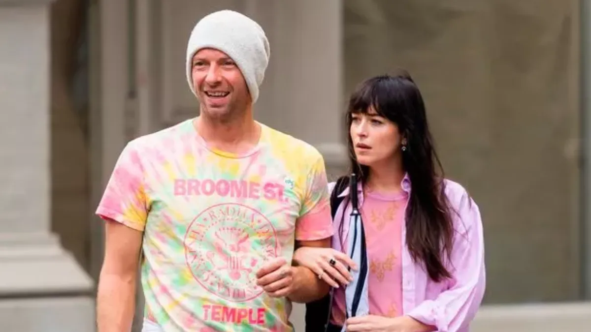 Dakota Johnson Chris Martin