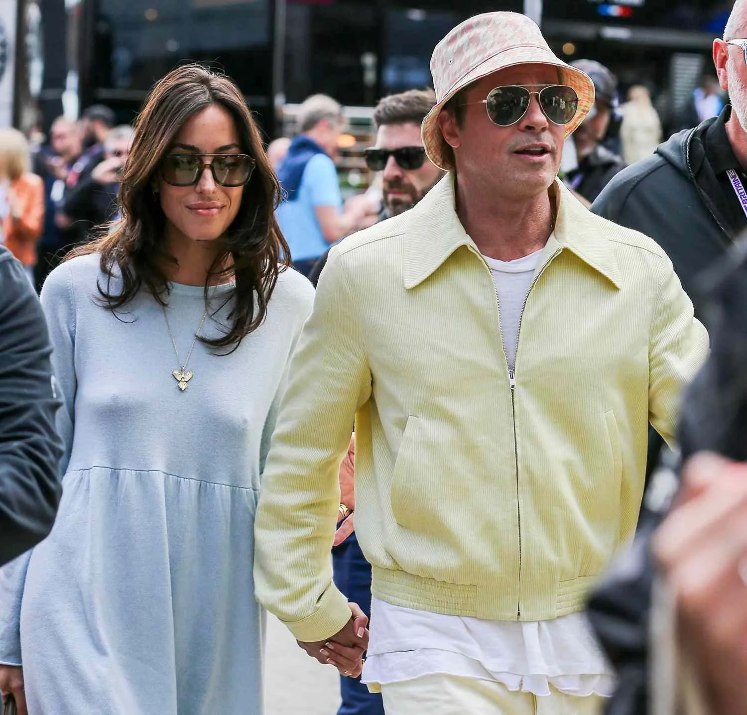 Brad Pitt British Grand Prix