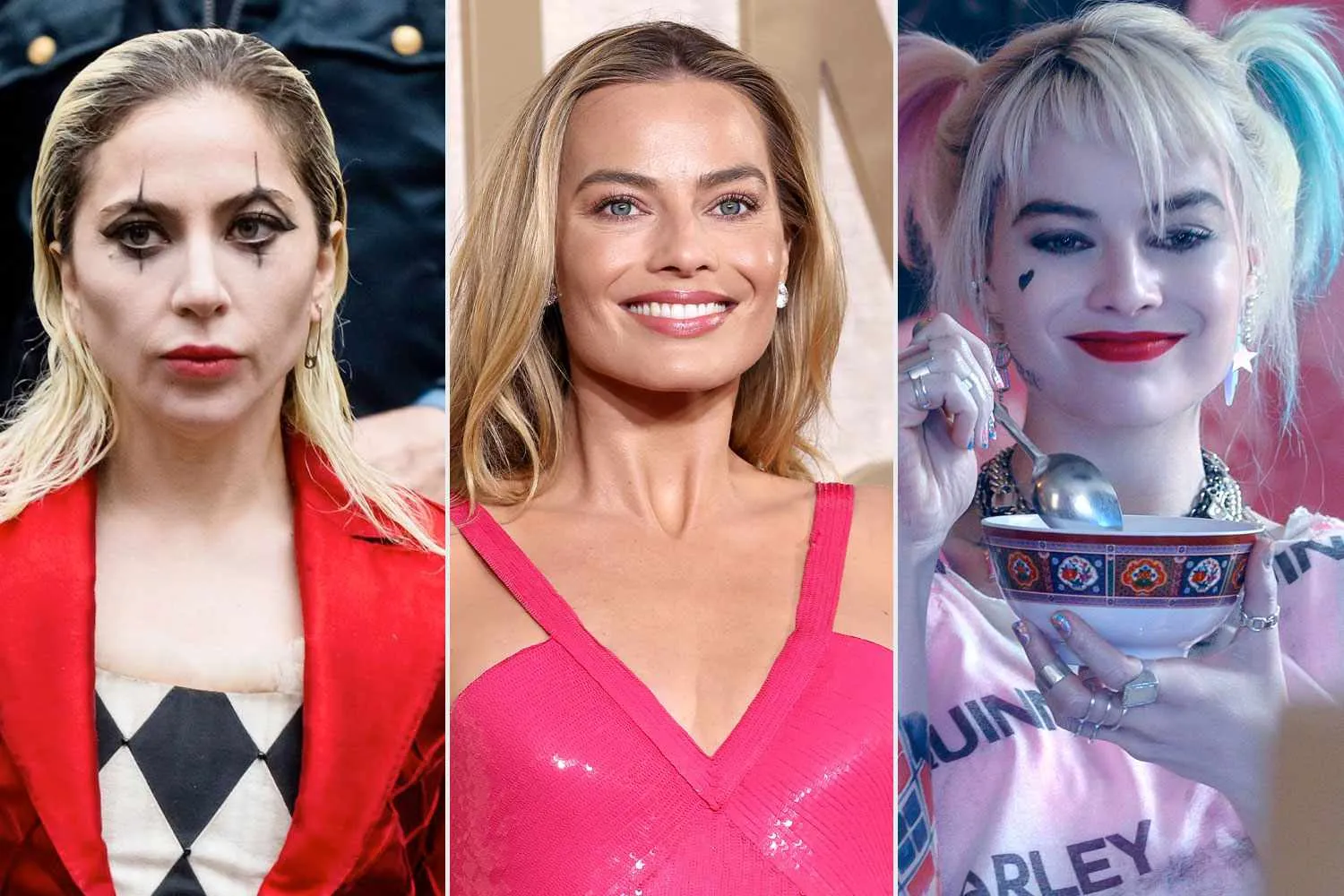 Margot Robbie Lady Gaga Harley Quinn