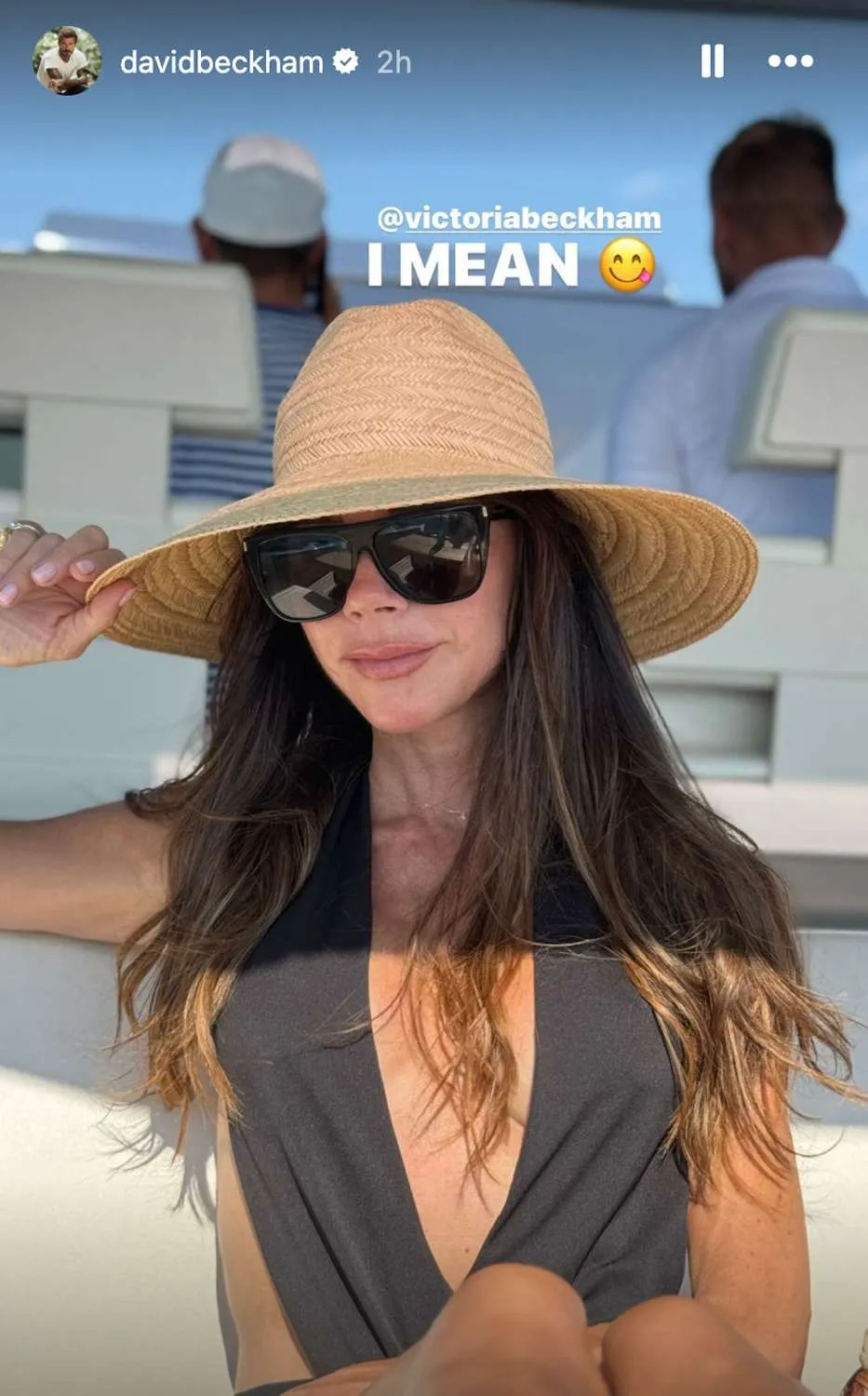David Beckham Wife Vacation