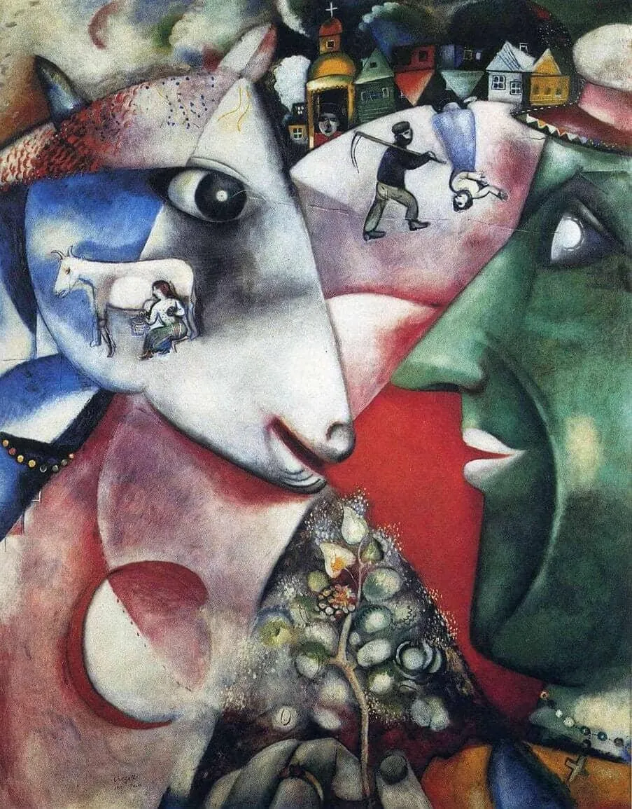 ‘I and the Village’ by Marc Chagall