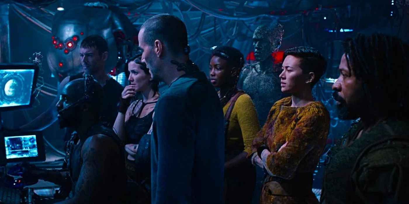 The crew of the Nebuchadnezzar--The Matrix