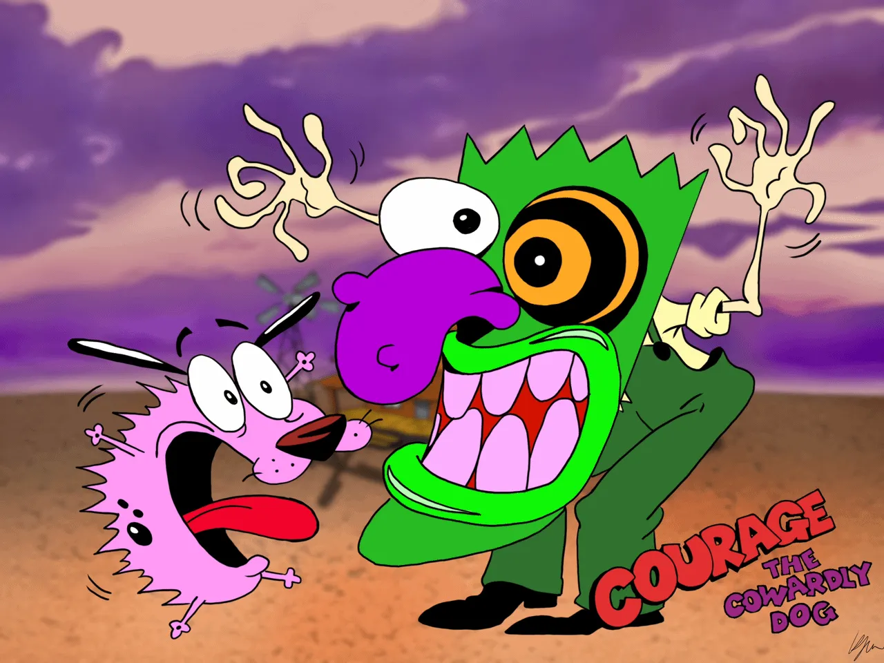 How ‘Courage the Cowardly Dog’ Uses ‘Nowhere’ as a Metaphor