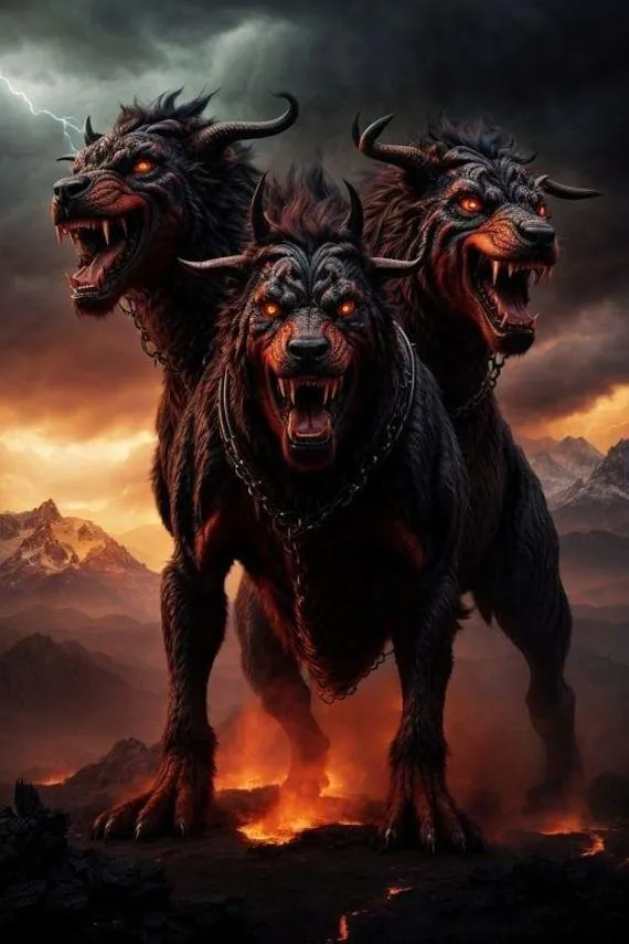 Origins of Cerberus in Greek Mythology