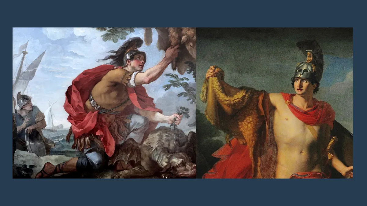 Jason and the golden fleece in Greek Mythology