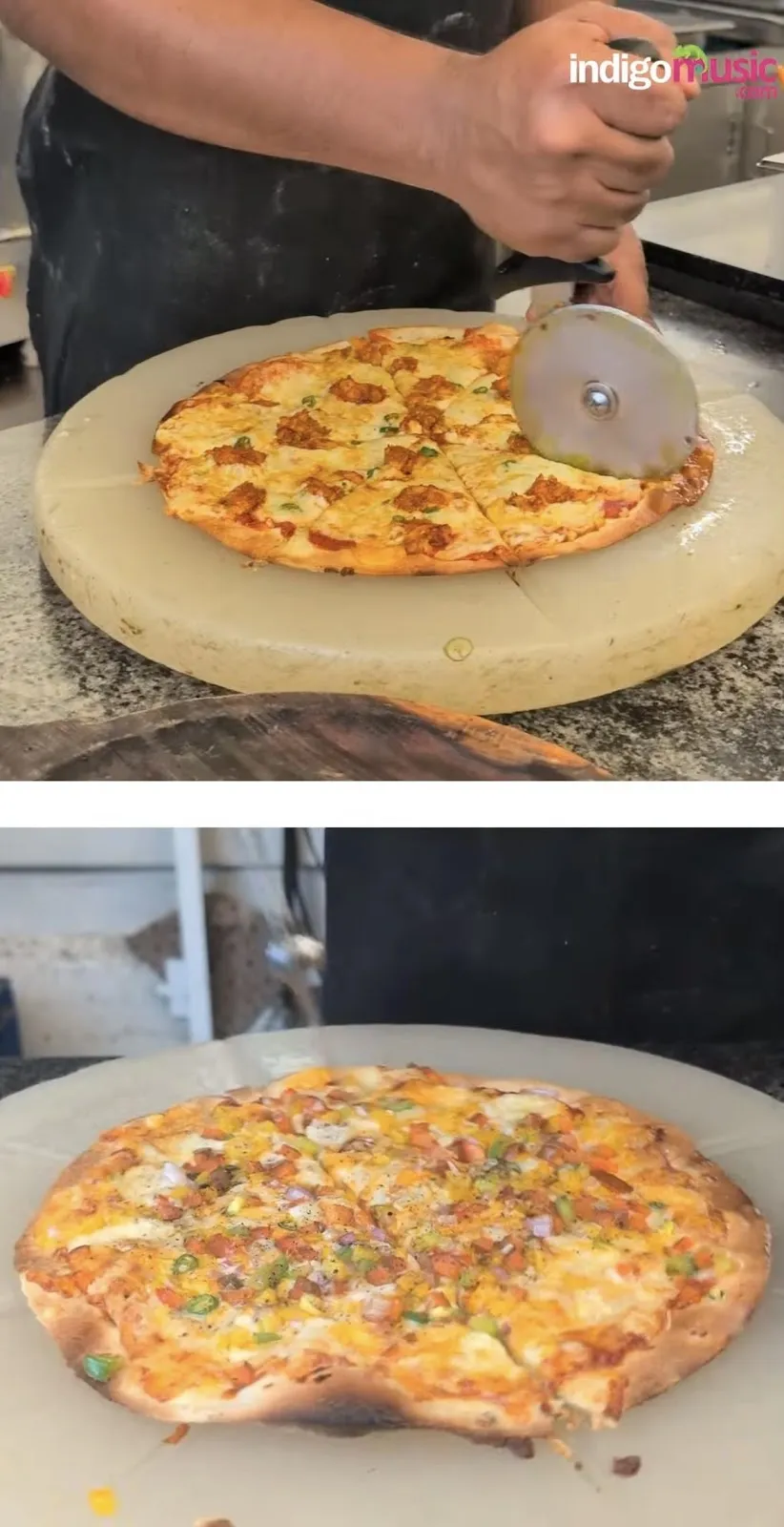 Wood-fired signature thin crust pizza at Fenny’s Lounge & Kitchen