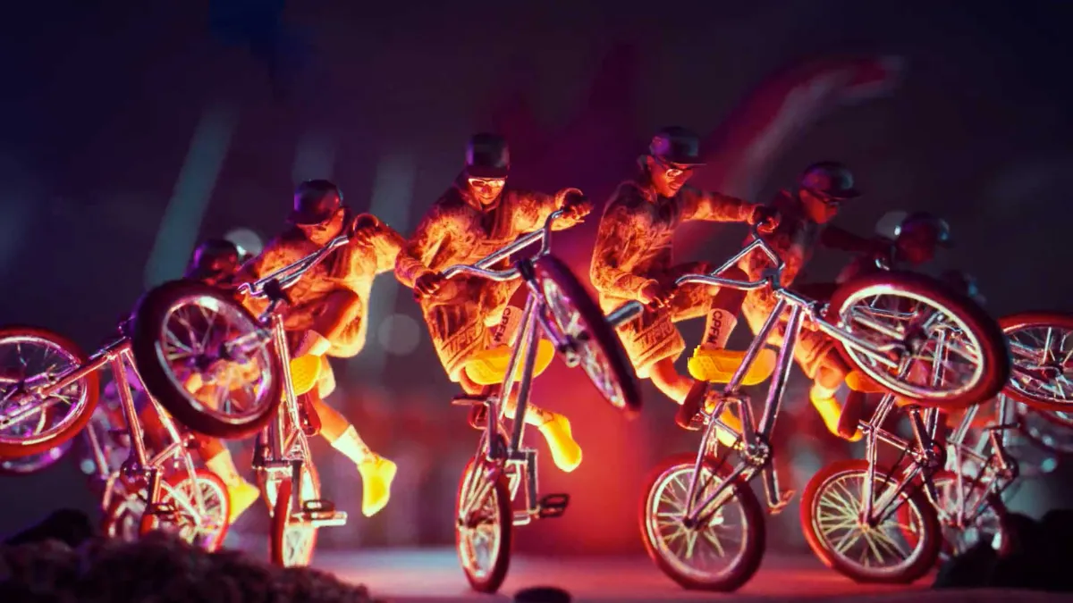 Zoetrope Effect in Music Video Editing