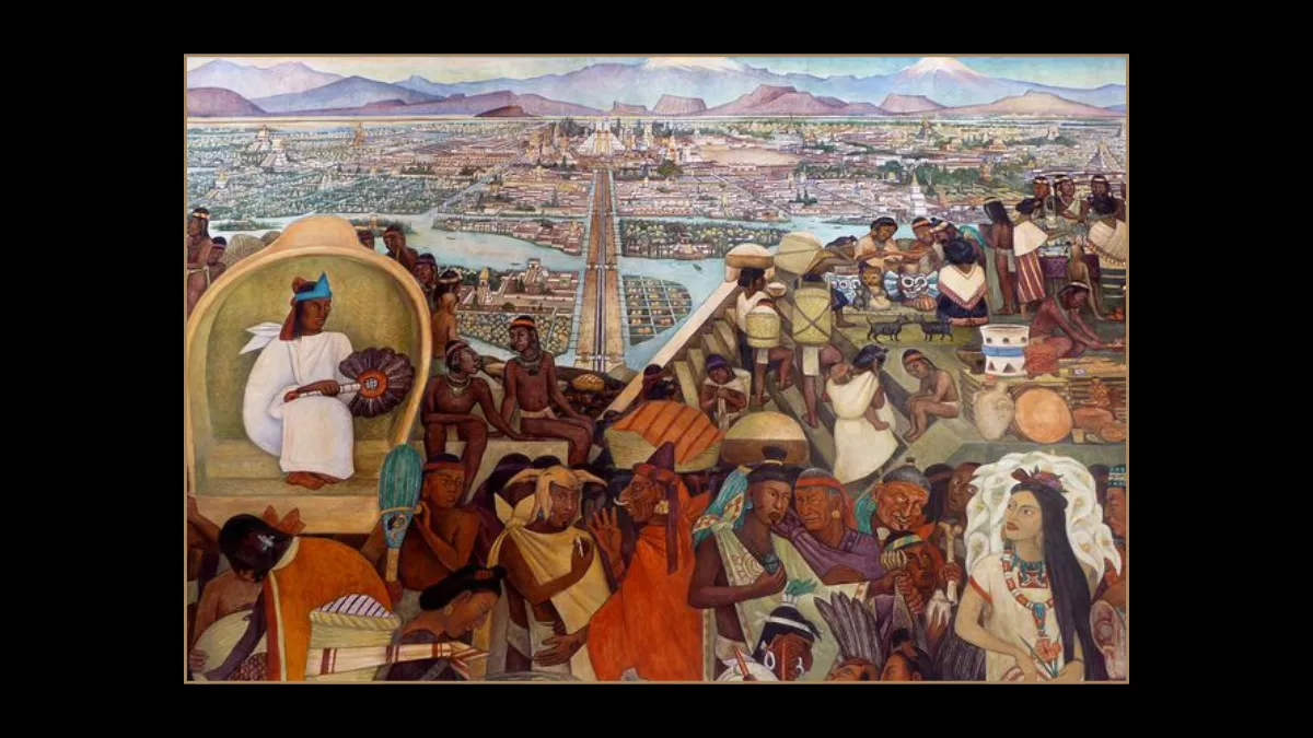 Diego Rivera- imagery often drew from Aztec and Mayan motifs