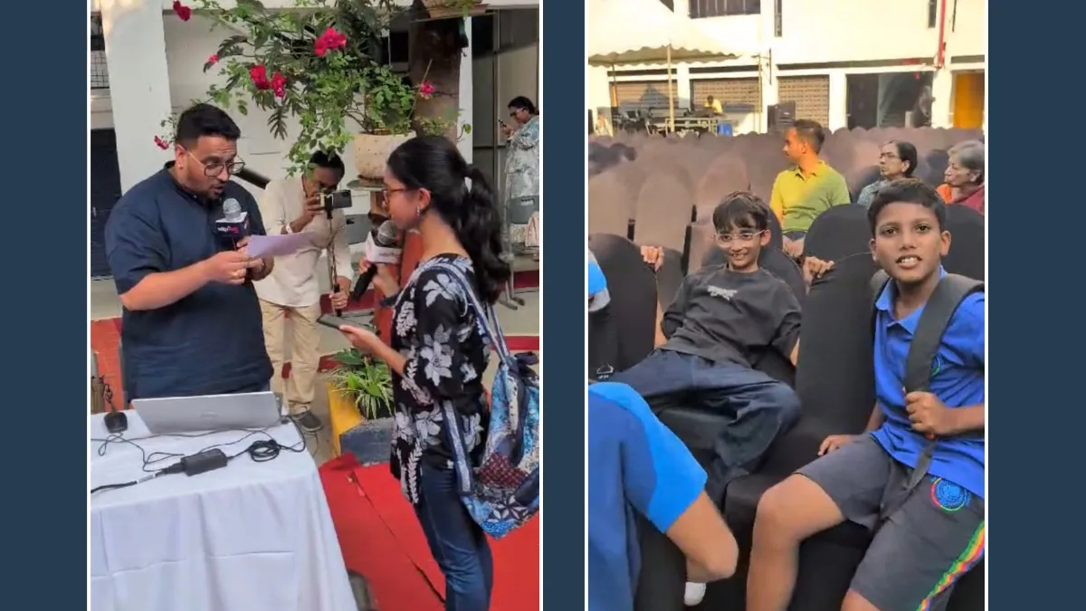 RJ Rohit engaged with students at Bangalore International School, discussing the school's ethos, curriculum, and more.</p></p>
<p>