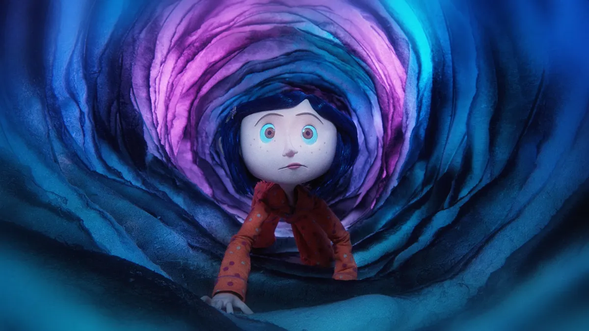 Coraline (2009)-(claymation)
