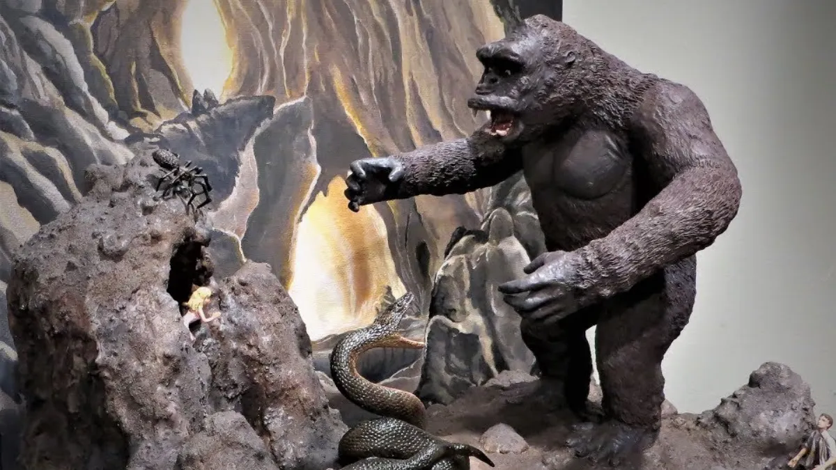 King Kong (1933) miniature sets