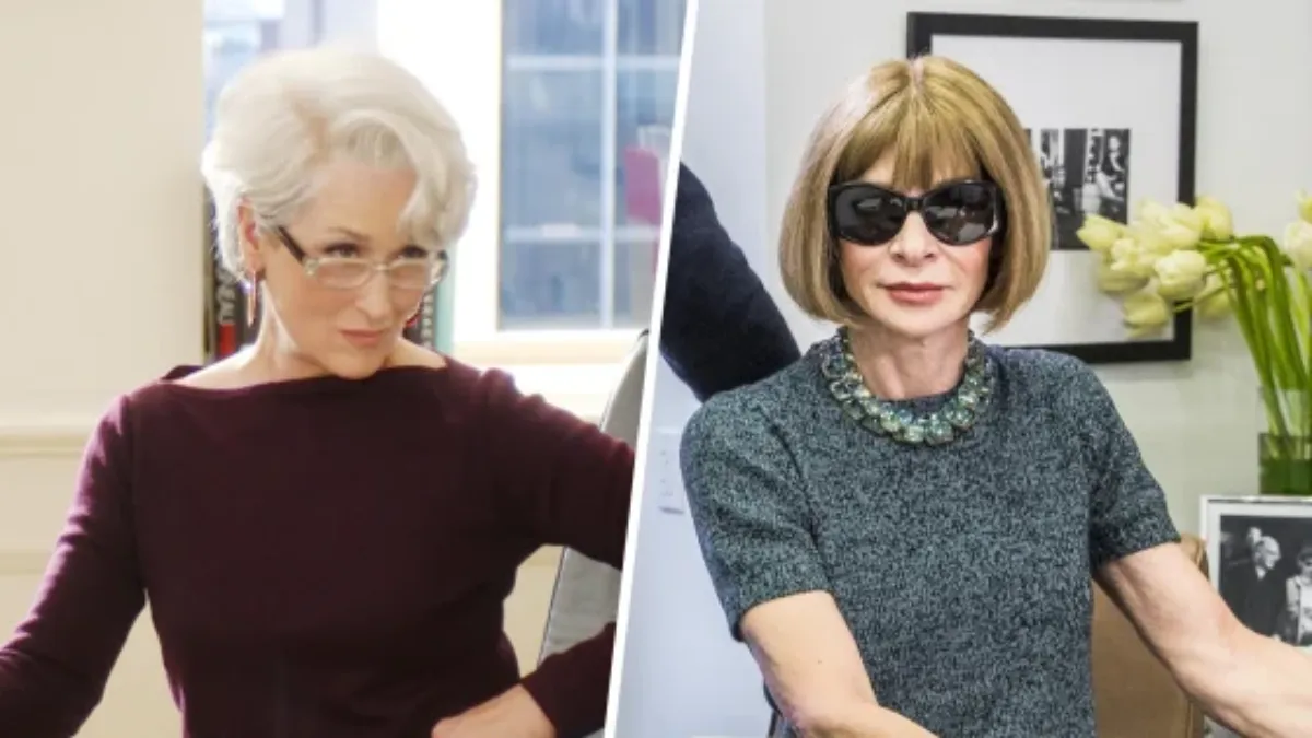 Miranda Priestly and Anna Wintour
