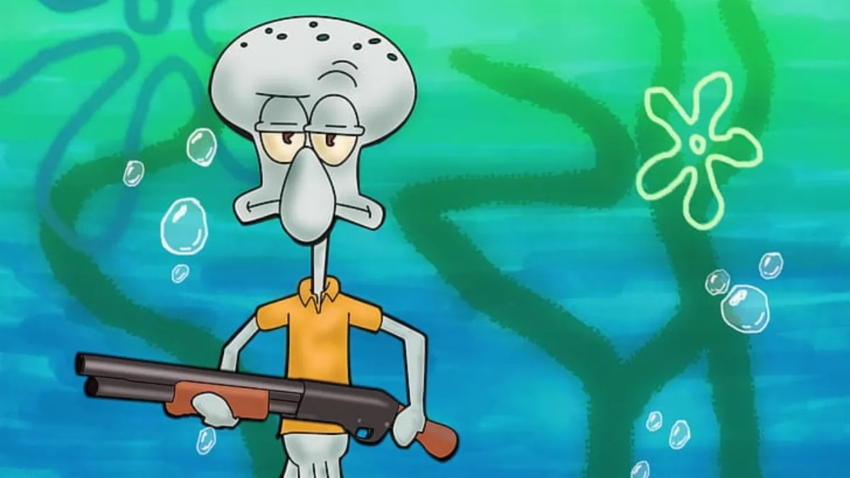 'SpongeBob SquarePants'--Squidward Tentacles