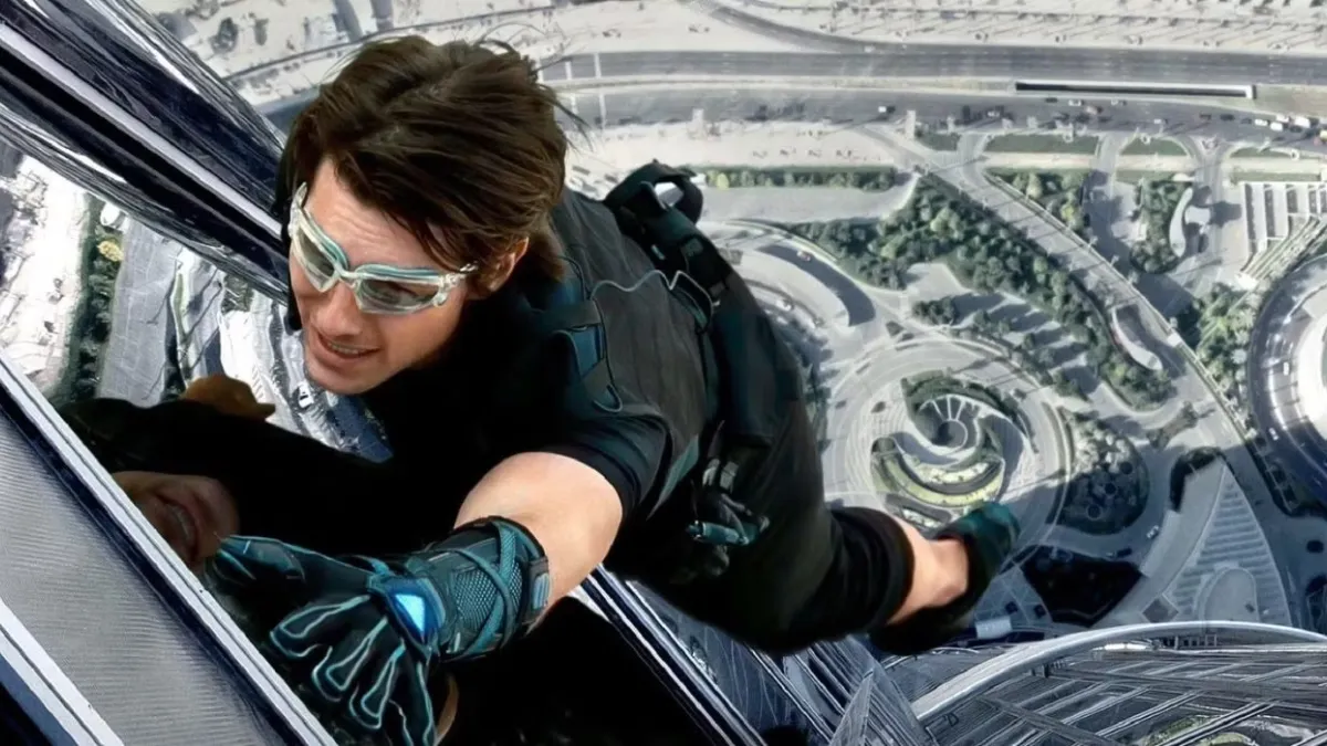 The Burj Khalifa Climb – ‘Mission: Impossible – Ghost Protocol’ (2011)