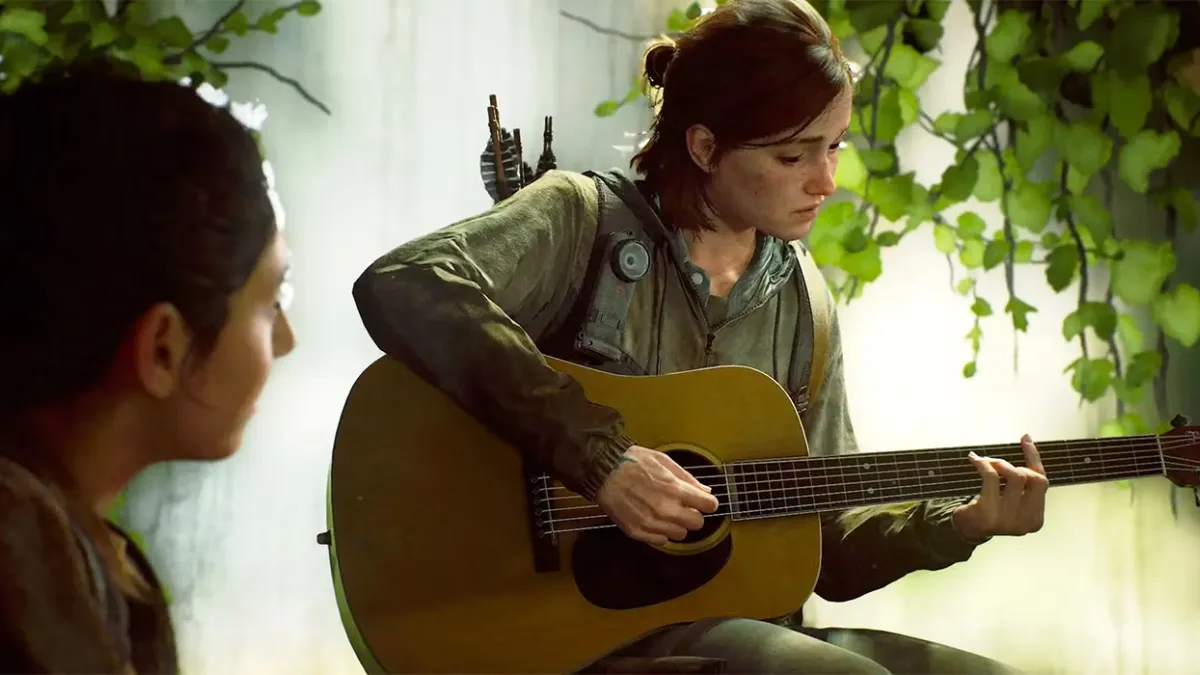 ‘The Last of Us’--Ellie playing guitar
