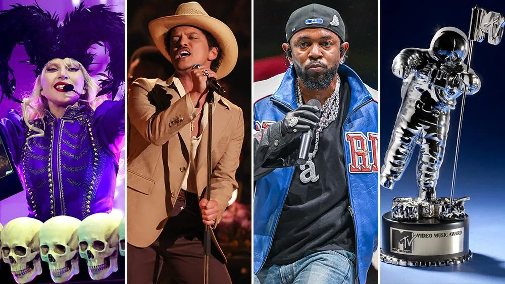 MTV VMA Nominations 2025 List: Lady Gaga, Bruno Mars & Kendrick Lamar Lead  Field