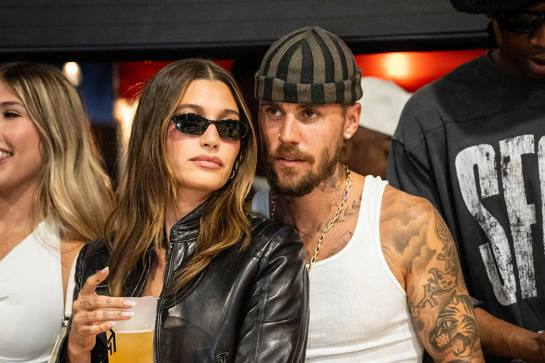 Justin Bieber & Hailey Bieber Share PDA Photos in Coachella Valley