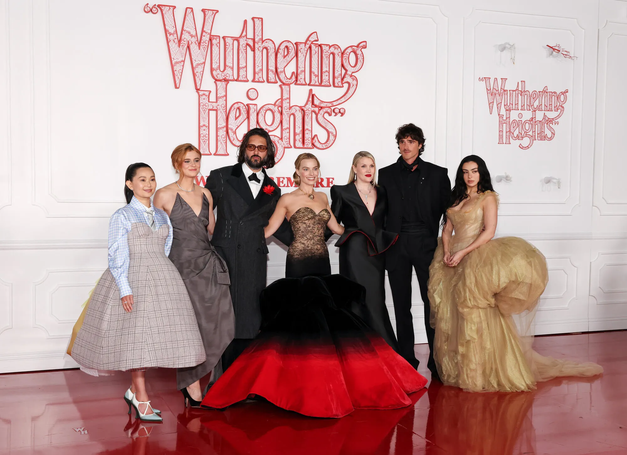 Wuthering Heights' Red Carpet: Margot Robbie, Jacob Elordi & More