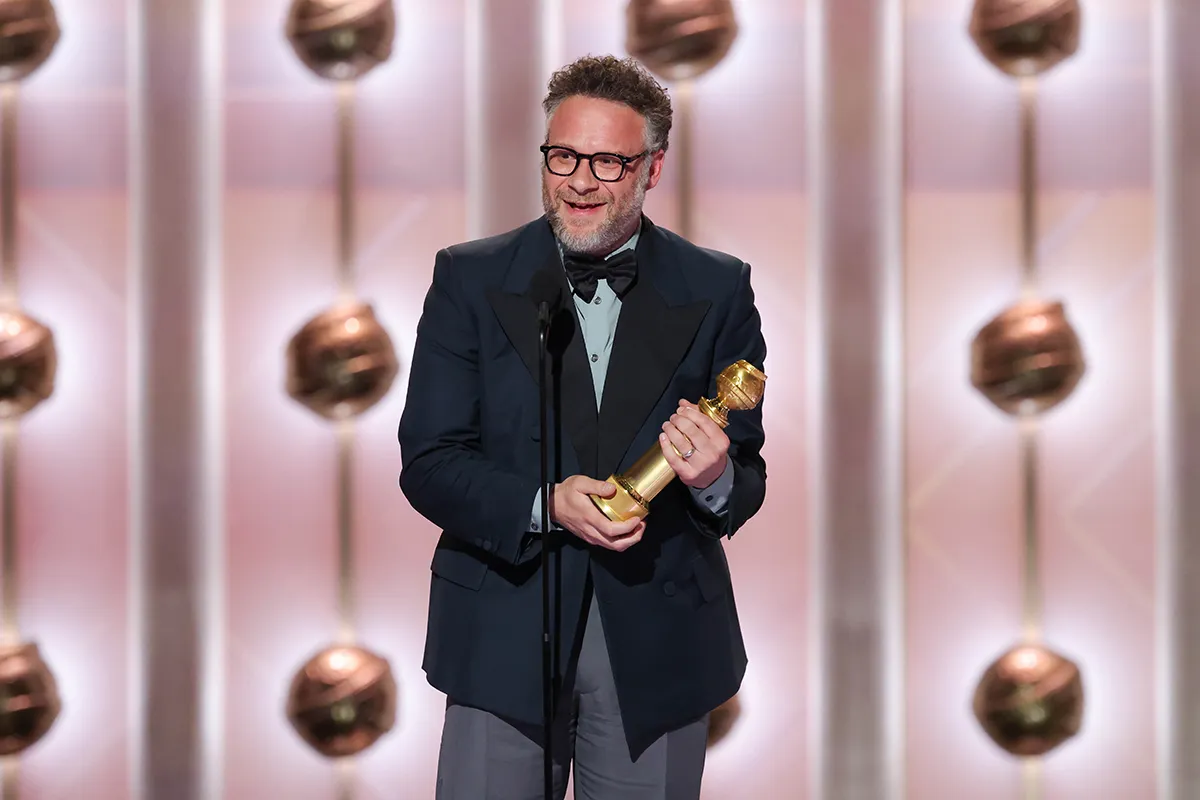 Seth Rogen Wins Golden Globe for Best Actor in TV Comedy