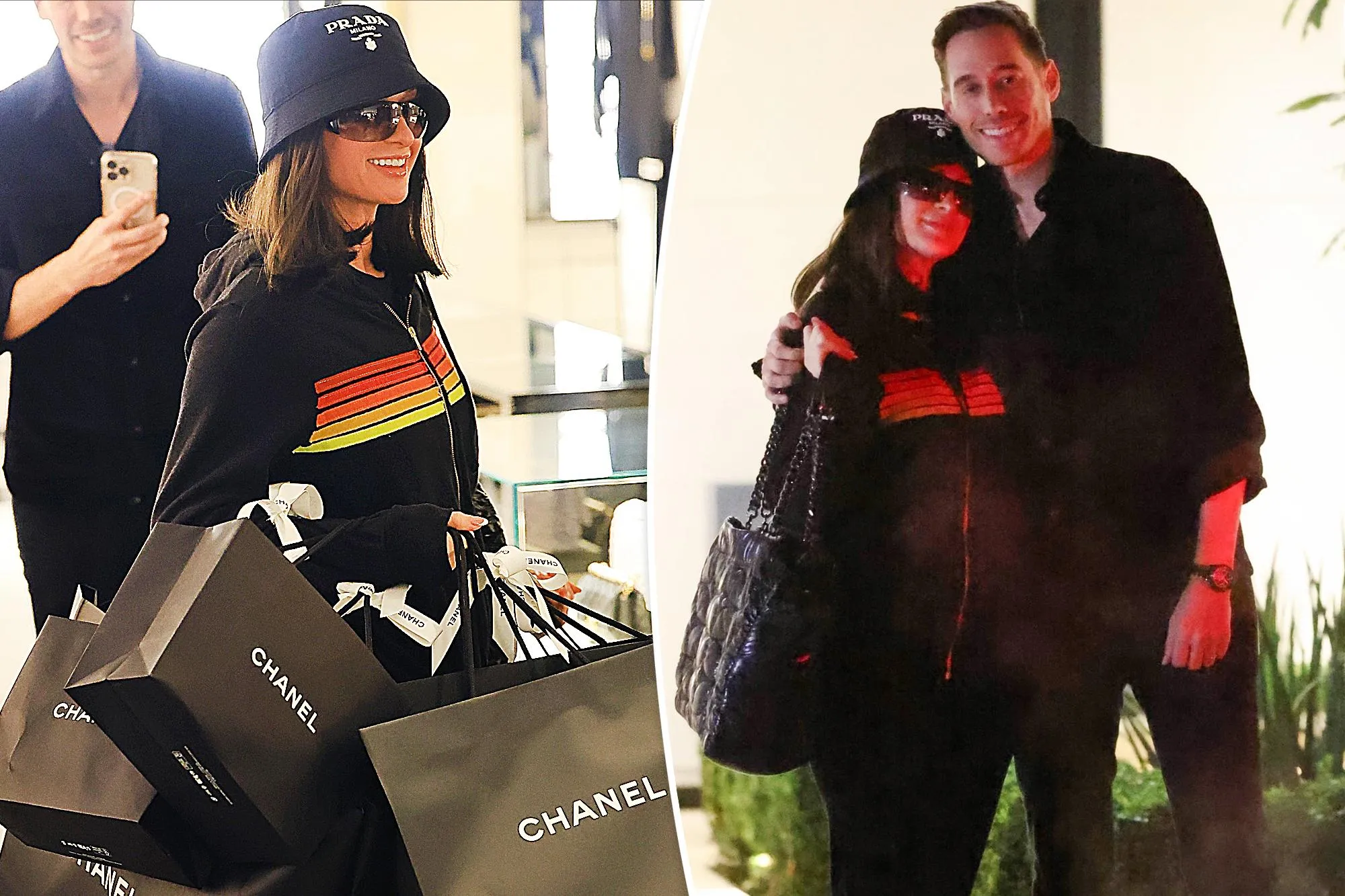 Paris Hilton goes incognito with brunette hair while shopping with husband  Carter Reum