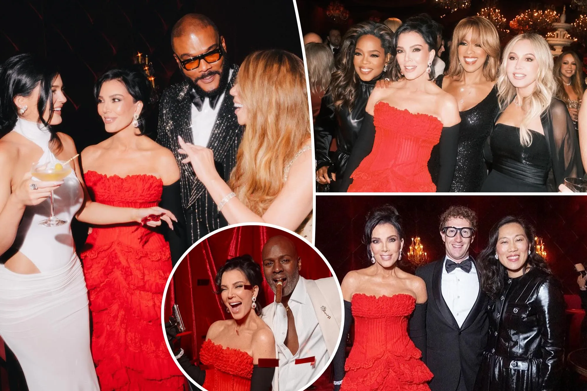 Inside Kris Jenner's 'magical' James Bond-themed 70th birthday fête with  Oprah Winfrey, Mark Zuckerberg and more