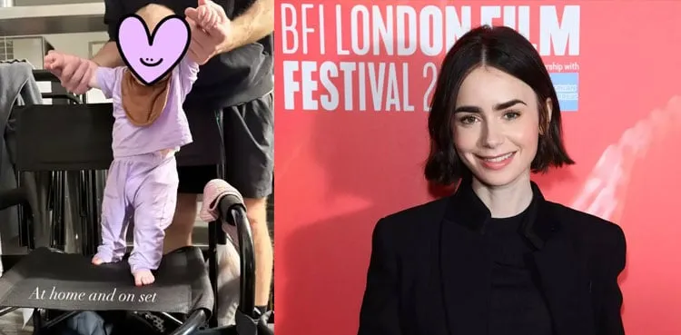 Lily Collins shares how being first-time mom made filming Emily In Paris 'a  struggle'