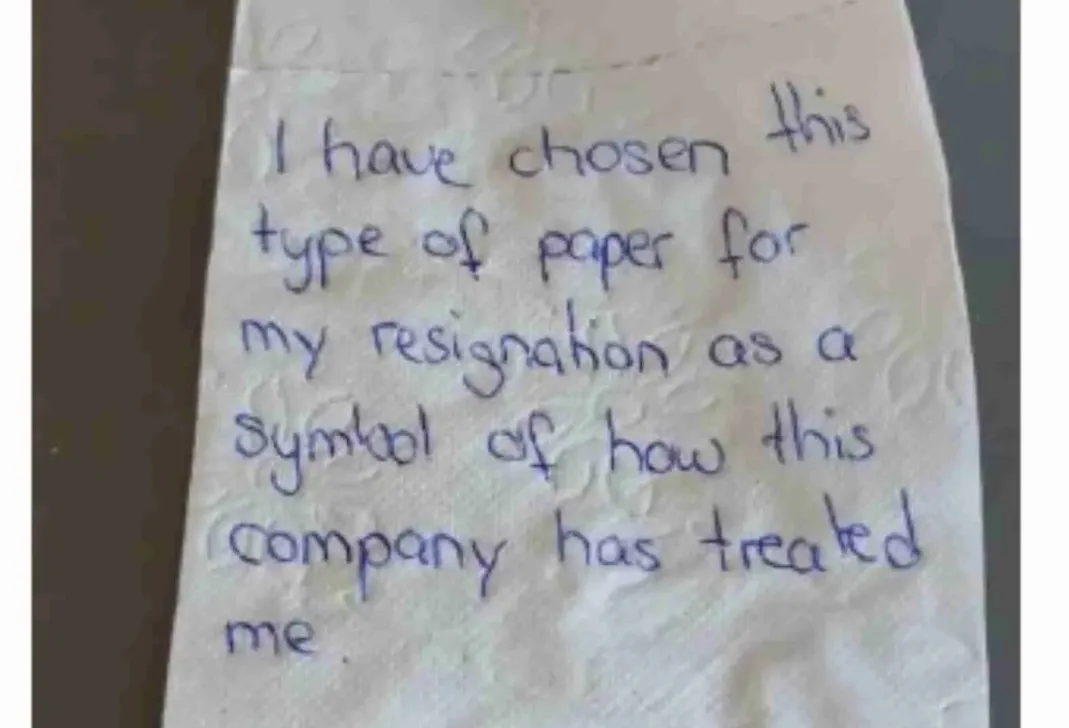 Toilet letter