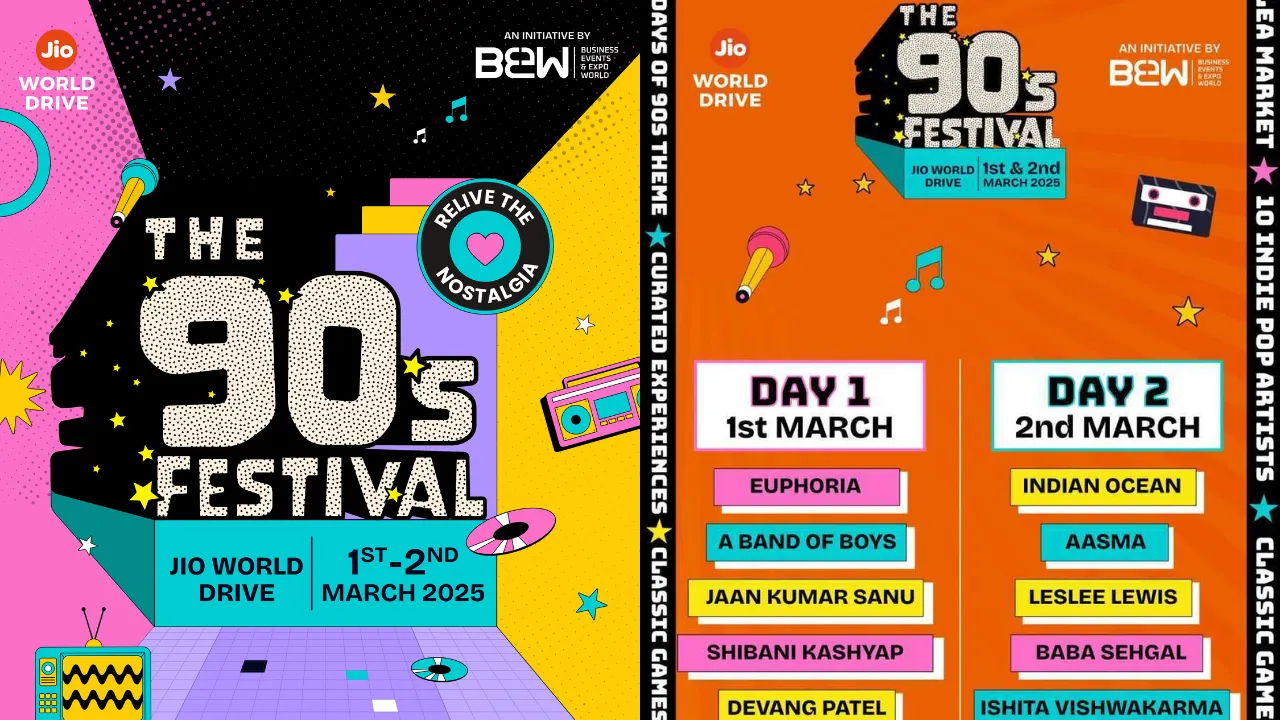 First Ever 90's festival to be held in Mumbai, Local Samosa Joins in as the Community Partner!
