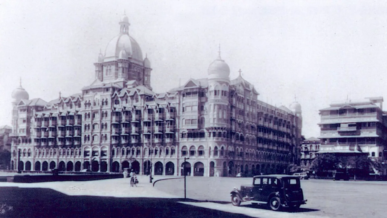 Taj Mahal Palace Hotel old photo