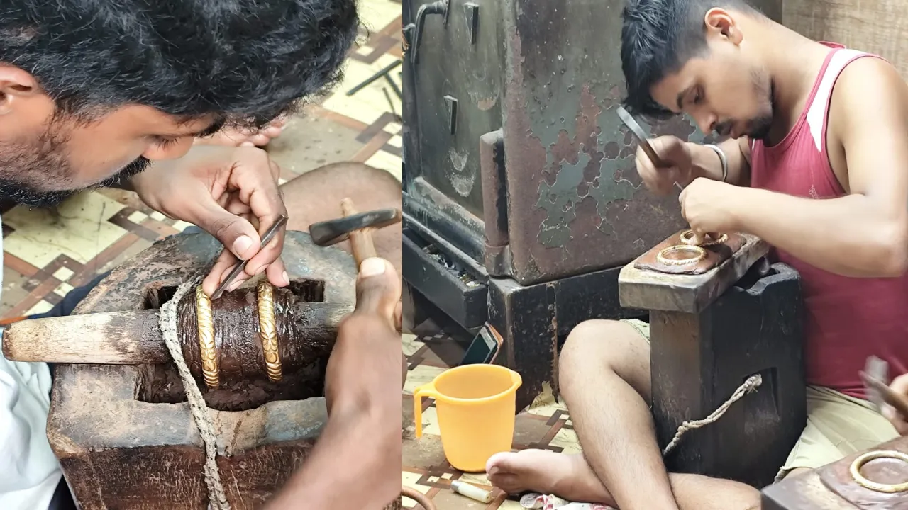 gold jewellery manufacturing process step by step