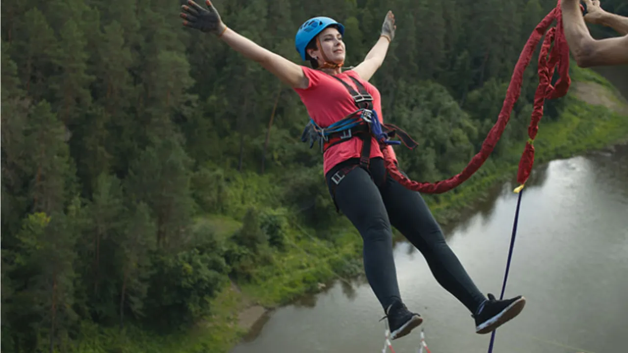 Dehradun highest bungee jumping in india, bungee jumping in india places
