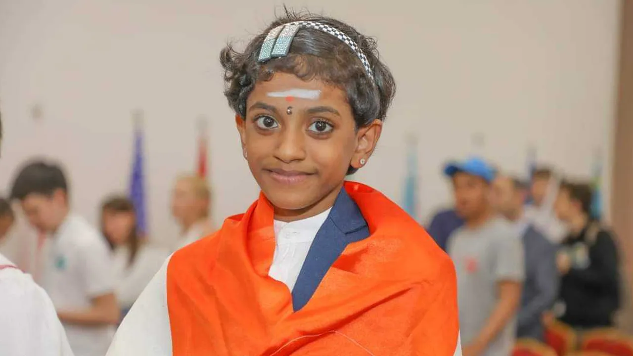 Sharvaanica chess player 