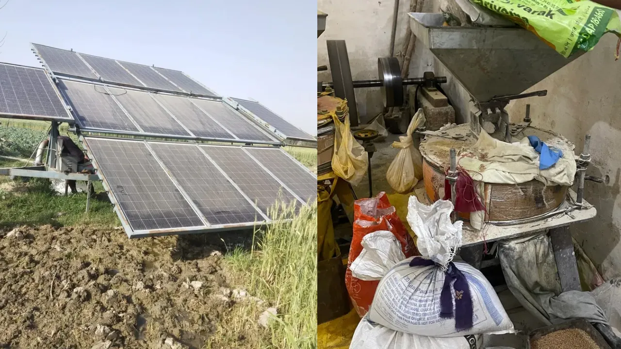 Solar-powered chakkis